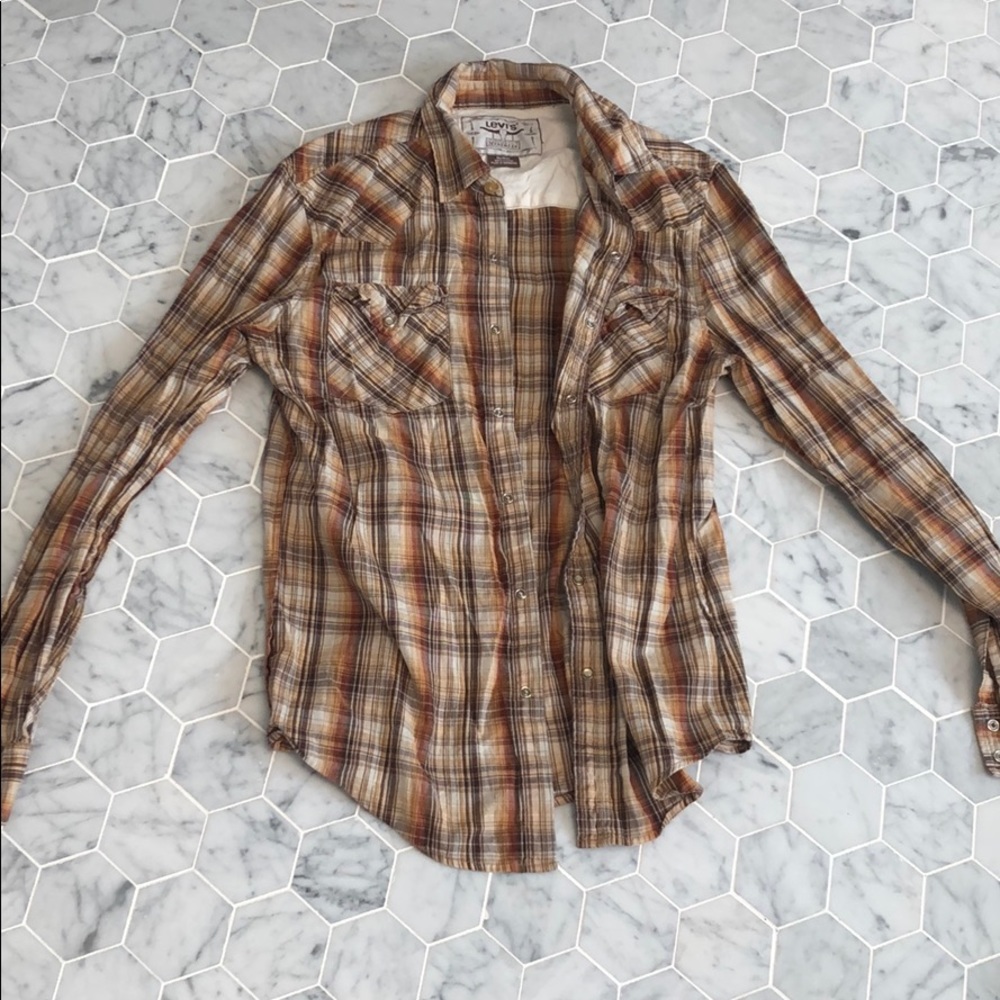 COPY - Levi’s snap up longsleeve shirt